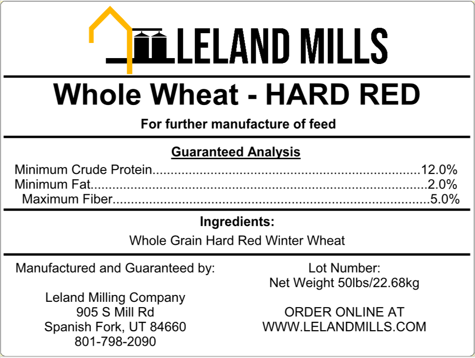 Red Wheat 50 LB